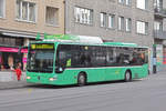 Mercedes Citaro 802, auf der Linie 34, bedient die Haltestelle Universitätsspital. Die Aufnahme stammt vom 01.01.2020.