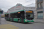 Mercedes Citaro 7050, auf der Linie 50, fährt zur Endstation beim Bahnhof SBB. Die Aufnahme stammt vom 16.11.2021.