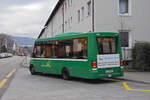 K-Bus 8603, auf der Linie 35, wartet an der Endstation an der Habermatten. Die Aufnahme stammt vom 17.01.2022.