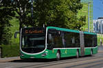 Mercedes Citaro 7052, auf der Linie 50, fährt am 16.07.2022 zur Haltestelle Brausebad.