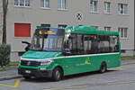 K Bus 8602, auf der Linie 45, wartet am 05.12.2022 an der Endstation an der Habermatten.