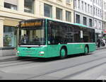 BVB - MAN Lion`s City  BS 4437 unterwegs in Basel am 19.03.2023
