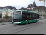 BVB - Mercedes e Citaro Nr.8105  BS 99605 unterwegs in Basel am 19.03.2023