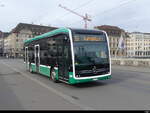 BVB - Mercedes e Citaro Nr.8113  BS 99613 unterwegs in Basel am 19.03.2023