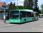 BVB - Mercedes Citaro Nr.714 unterwegs in Bottmingen am 10.06.2023