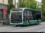BVB - Mercedes eCitaro Nr.8107  BS 99607 unterwegs aus der Linie 42 in Basel am 17.07.2023