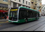 BVB - Mercedes e Citaro Nr.8119 unterwegs auf der Linie 33 in Basel am 18.11.2023