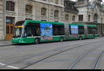 BVB - Hess E-Bus  Nr9101  BS  99801 vor dem SBB Bahnhof Basel am 01.02.2026