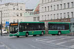 Mercedes Citaro 7021, auf der Linie 30, f�hrt am 16.02.2026 zur Endstation am Bahnhof SBB.