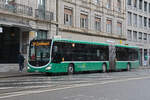 Mercedes Citaro 7052, auf der Linie 50, f�hrt am 16.02.2026 durch die Centralbahnstrasse Richtung Haltestelle Brausebad.