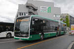 Mercedes eCitaro 7122, auf der Linie 36, f�hrt am 18.05.2026 zur Haltestelle Dreispitz.