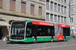 Mercedes eCitaro 7111, auf der Linie 30, f�hrt am 29.05.2026 durch die Centralbahnstrasse zur Haltestelle Steinenschanze.