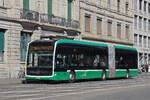Mercedes eCitaro 7109, auf der Linie 30, f�hrt am 29.05.2026 Richtung Haltestelle Steinenschanze. Aufnahme Basel.