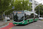 Mercedes Citaro 7038, auf der Tramersatzlinie 3, f�hrt am 04.05.2026 zur Haltestelle Kannenfeldplatz.