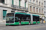 Mercedes eCitaro 7112, auf der Linie 30, f�hrt am 29.05.2026 durch die Centralbahnstrasse Richtung Haltestelle Steinenschanze.