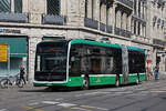 Mercedes eCitaro 7107, auf der Linie 30, f�hrt am 29.05.2026 zur Haltestelle Steinenschanze.