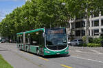 Mercedes Citaro 7019, auf der Linie 48, f�hrt am 01.06.2026 Richtung Endstation am Bahnhof SBB.
