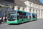 Mercedes Citaro 7046, auf der Linie 30, wartet am 15.06.2026 an der Endstation beim Bahnhof SBB. Aufnahme Basel.