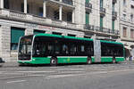 Mercedes eCitaro 7135, auf der Linie 30, f�hrt am 29.05.2026 durch die Centralbahnstrasse Richtung Haltestelle Steinenschanze. Aufnahme Basel.