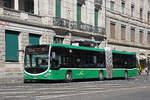 Mercedes Citaro 7009, auf der Linie 30, f�hrt am 29.05.2026 durch die Centralbahnstrasse Richtung Haltestelle Steinenschanze. Aufnahme Basel.