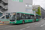 Mercedes Citaro 7006 f�hrt am 18.05.2026 mit der Fahrschule zur Haltestelle Denkmal.