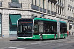 Mercedes eCitaro 7114, auf der Linie 30, f�hrt am 02.07.2026 zur Haltestelle Steinenschanze. Aufnahme Basel.