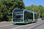 Mercedes eCitaro 7104, auf der Linie 36, f�hrt am 04.07.2026 zur Haltestelle ZOO Dorenbach. Aufnahme Basel.