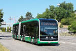 Mercedes eCitaro 7120, auf der Linie 36, f�hrt am 22.06.2026 zur Haltestelle St.