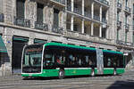 Mercedes eCitaro 7119, auf der Linie 30, f�hrt am 04.07.2026 durch die Centralbahnstrasse zur Haltestelle Steinenschanze. Aufnahme Basel.