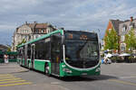 Mercedes Citaro 7013, auf der Linie 34, verl�sst am 10.08.2026 die Haltestelle Wettsteinplatz.