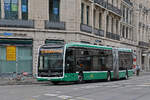 Mercedes eCitaro 7119, auf der Linie 30, f�hrt am 17.08.2026 zur Haltestelle Steinenschanze.