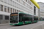 Mercedes eCitaro 7127, auf der Linie 36, f�hrt am 07.09.2026 durch die Spiegelgasse zur Endstation an der Schiffl�nde.
