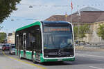Mercedes eCitaro 8117, auf der Linie 42, f�hrt am 02.09.2026 als Dienstfahrt zu seinem Einsatzort.