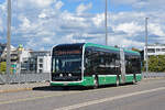 Mercedes eCitaro 7129, auf der Linie 30, �berquert am 14.09.2026 die Johanniterbr�cke. Aufnahme Basel.