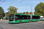 Mercedes Citaro 7030, auf der Tramersatzlinie 8, f�hrt am 21.09.2026 zur Haltestelle CIBA. Aufnahme Basel.