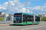 Mercedes eCitaro 7120, auf der Linie 30, �berquert am 14.09.2026 die Johanniterbr�cke. Aufnahme Basel.
