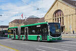 Mercedes Citaro 7003, auf der Linie 30, f�hrt am 02.09.2026 zur Endstation am badischen Bahnhof. Aufnahme Basel.