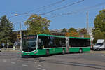 Mercedes Citaro 7053, auf der Tramersatzlinie 8, f�hrt am 21.09.2026 zur Haltestelle CIBA.