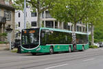 Mercedes Citaro 7045, auf der Linie 50, f�hrt am 04.05.2026 Richtung Haltestelle Brausebad.