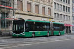 Mercedes Citaro 7034, auf der Linie 48, verl�sst am 16.10.2026 die Endstation am Bahnhof SBB. Aufnahme Basel.