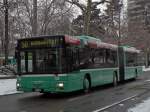 MAN Bus mit der Betriebsnummer 788 am Schützenhaus Richtung Bahnhof SBB.