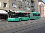 MAN Bus mit der Betriebsnummer 758 auf der Linie 3 Richtung Schifflnde in Basel unterwegs. Die Aufnahme stammt vom 14.05.2011.