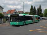 MAN Bus mit der Betriebsnummer 764 auf der Linie 34 in Bottmingen.
