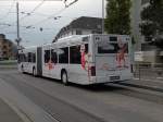 Neuer Werbebus bei den Basler Verkehrs-Betriebe.