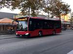 Der neue C2 K 435 von Bernmobil unterwegs auf der Linie 27 am 16.10.17 bei der Riedbachstrasse in Bethlehem.
