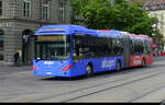 Bern Mobil - Volvo Hybrid 7900 Nr.889 unterwegs auf der Linie 10 in der Stadt Bern am 06.07.2025
