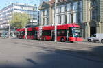 Bernmobil Nr. 43 (Hess lighTram 5 BGGT-22D DC) am 30.4.2025 beim Bahnhof Bern 