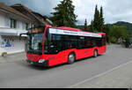 Bern Mobil - Mercedes Citaro  Nr.447  BE  855447 bei den Bushaltestellen beim Bahnhof Belp am 16.05.2026