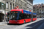 Hess Trolleybus 32, auf der Linie 12, bedient am 15.06.2026 die Haltestelle B�renplatz.