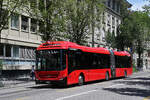 Volvo Hybridbus 220, auf der Linie 10, f�hrt am 15.06.2026 durch die Bundesgasse.